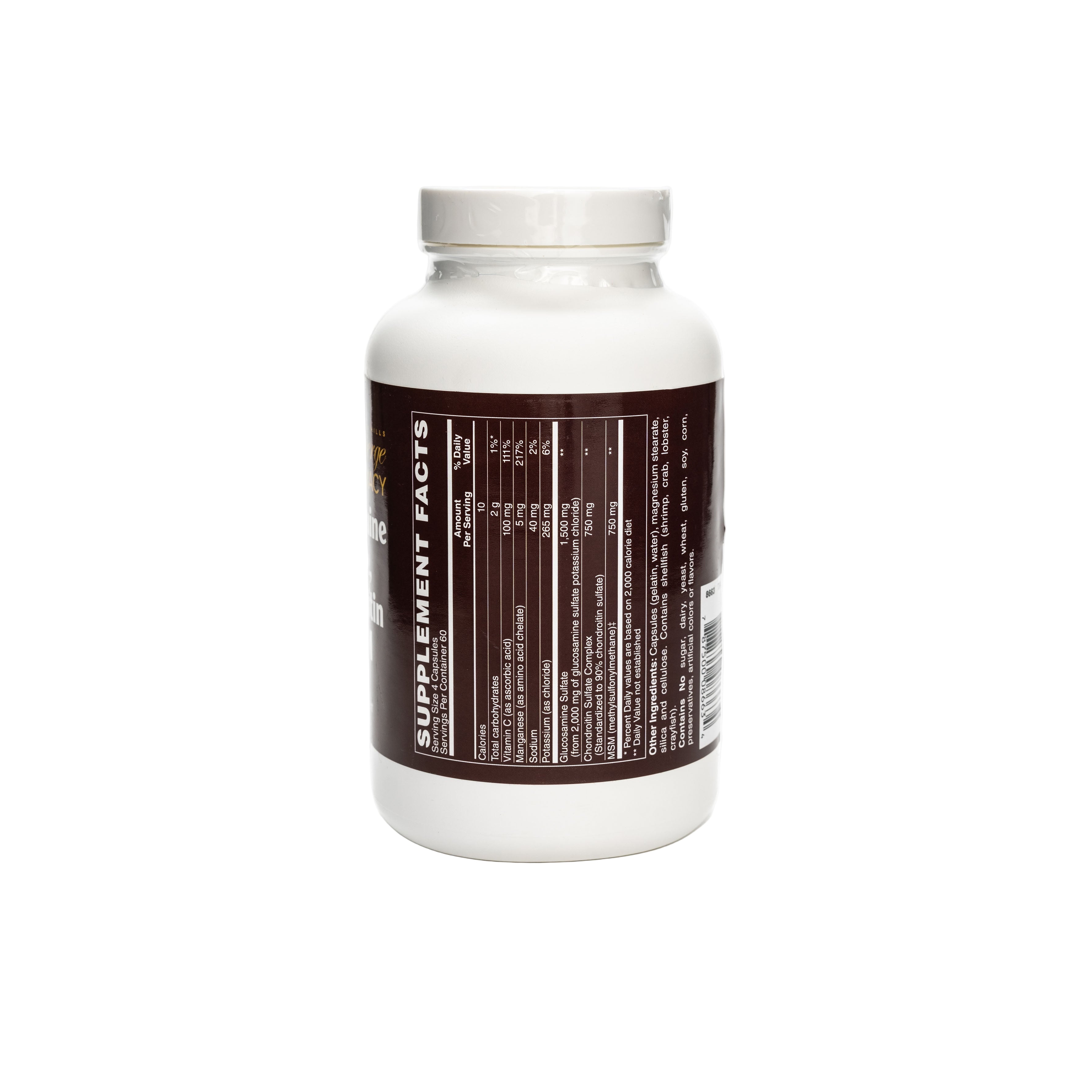 Glucosamine Sulfate, Chondroitin & MSM